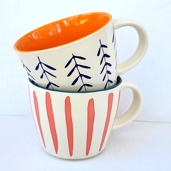 Opalhouse Other - NWT OPALHOUSE SET OF 2  STONEWARE MUGS